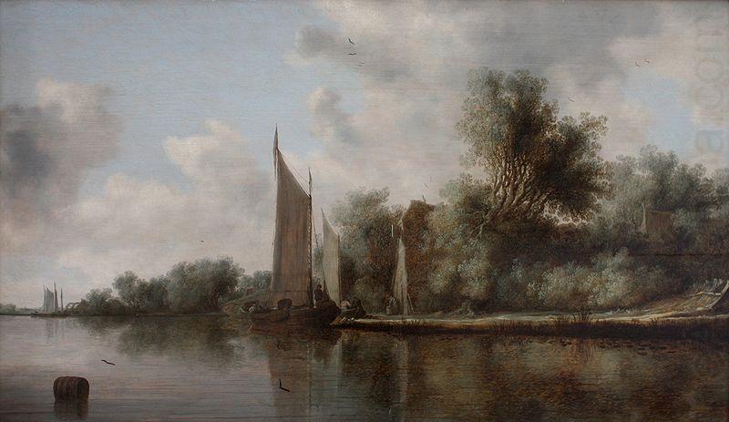 Salomon van Ruysdael Paysage oil painting picture